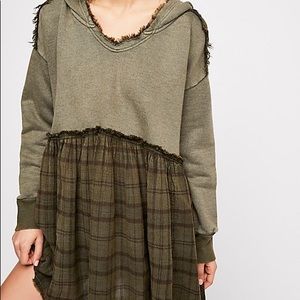 Free People Plaid Summer Dreams Pullover